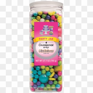Mixlicious™ Spring Mix Party Jar - Mixlicious Gum & Candy Mix Clipart