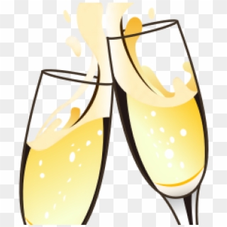 Champagne Clipart Emoji - Wine Glass - Png Download