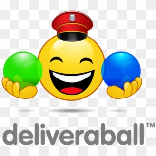 Deliveraball Full Colour Logo - Smiley Clipart
