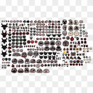 This Was Posted On The Official Blog - Binding Of Isaac Tileset Clipart