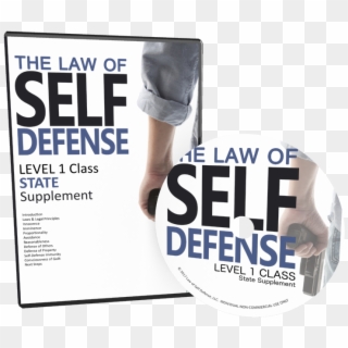 Law Of Self Defense Level 1 State Supplement Dvd - Poster Clipart