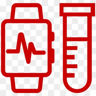 Icon Of Smart Watch And Drug Vial - Cvs Clipart - Png Download