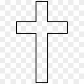 White Cross Transparent Background , Png Download - White Cross With Transparent Background Clipart
