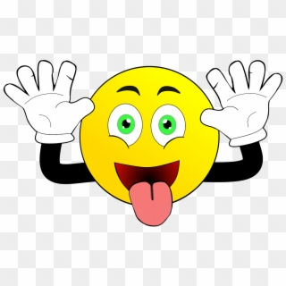 Facial Expression Smiley Cheeky Silly Stupid - April Fool Status In Kannada Clipart