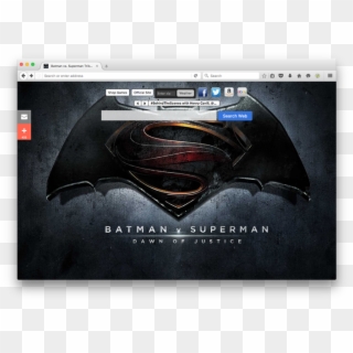 Batman V Superman New Tabby Brand Thunder, Llc - Batman I Superman Clipart