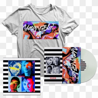 5 Seconds Of Summer Youngblood Vinyl Clipart