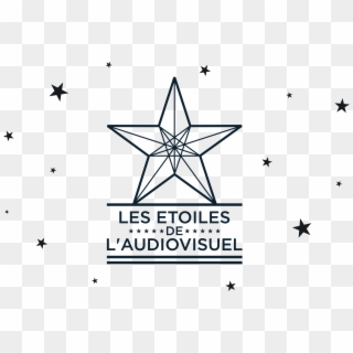 Etoile Etoile - Black Star Background Clipart