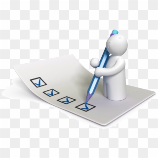 Next - Filling In A Survey Clipart