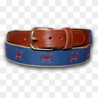 Blue & Red Crab / Belt - Belt Clipart