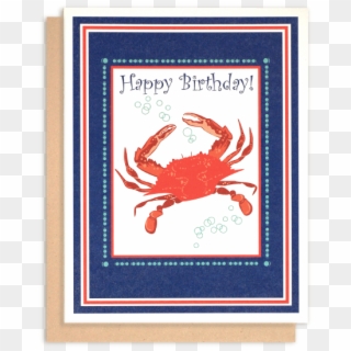 Crab Birthday Card - Birthday Clipart