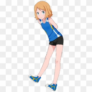 Png - Pokemon Serena Wears Ash's Clothes Clipart