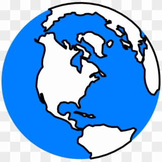 This Free Clip Arts Design Of Blue Earth Icon 200 Png - Logan Library Transparent Png