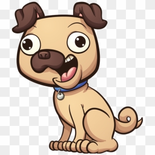 Pug Emoji & Stickers Messages Sticker-7 - Dog Barking Clipart - Png Download