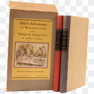 Alice's Adventures In Wonderland And Through The Looking - Novel Clipart