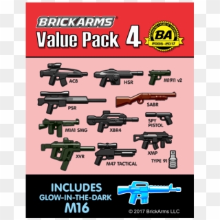 Brickarms Value Pack 4 Clipart