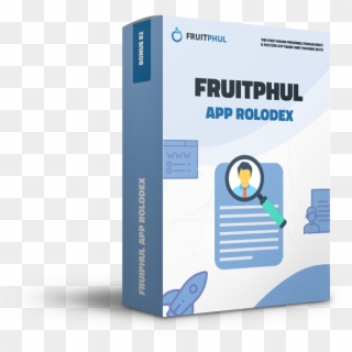 Fruiphul App Rolodex - Graphic Design Clipart