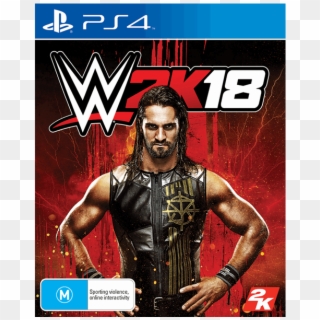 Ps4 Game Wwe 2k18 Clipart