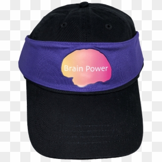 2 In 1 Brain Power Headband, Purple - Baseball Cap Clipart