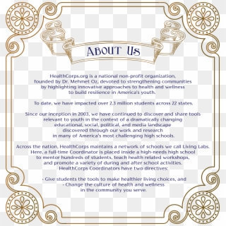 Gala 2019 About Us Clipart