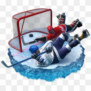 The Marvelous Goal - Ringette Clipart