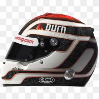 Lucas Di Grassi Dani Clos 2009 Gp2 Helmet - Racing Helmet Side Png Clipart