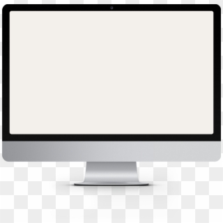 Computer Screen White Background Clipart