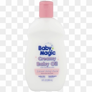 Johnson's Baby Creamy Oil - Baby Magic Clipart