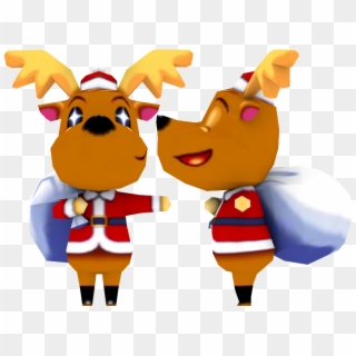 Reindeer Ornament Mascot - Animal Crossing 3d Characters Clipart