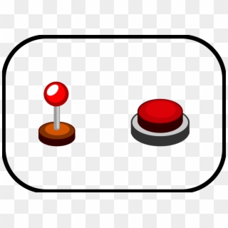 Computer Icons Classic Arcade Push-button Video Games - Arcade Push Button Png Clipart