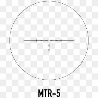 March Rifle Scopes Using Reticles In The Second Focal - March Mtr 5 Reticle Clipart