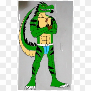 Another Pervert Crocodile - Illustration Clipart