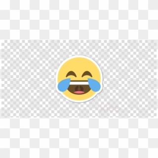 Laugh Cry Emoji Transparent - Floral Pattern Frame Png Clipart