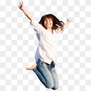 Jumping Woman Png Clipart