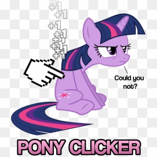 Cookie Clicker, Cursor, Grumpy Twilight, Hilarious - Twilight Sparkle Clipart
