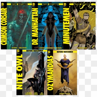 There Will Also Be A Single Issue, Before Watchmen - Watchmen Comic Character Names Clipart