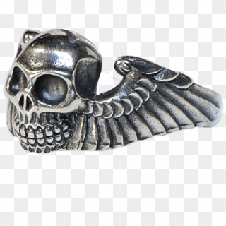 Angel Of Death Ring - Skull Clipart