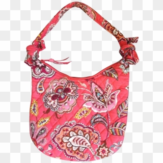 Retired Vera Bradley Call Me Coral Purse Handbag Discontinued - Hobo Bag Clipart