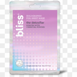 Bliss The Detoxifier Foil - Bliss Holographic Foil Sheet Mask Clipart