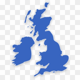 Country Map - United Kingdom Capital Map Clipart