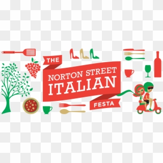 Pasta Clipart Italian Feast - Norton Street Italian Festa - Png Download