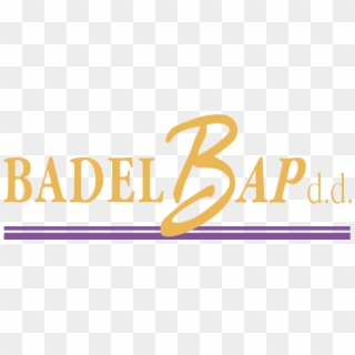 Badel Bap Logo Png Transparent - Calligraphy Clipart