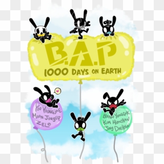 P 1000 Days On Earth Project - Cartoon Clipart