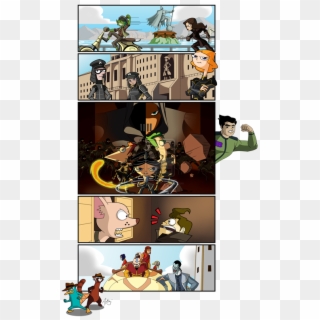 The Legend Of Teen Phineas - Cartoon Clipart