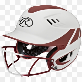 Rawlings Velo Two Tone Fastpitch Batting Helmet W/ - Softball Helmet Clipart