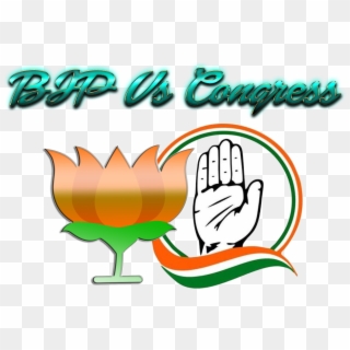 Bjp Vs Congress Png Image Download - Logo Indian National Congress Clipart