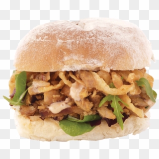 Pulled Pork Bap - Fast Food Clipart