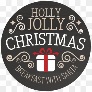 2018 Holly Jolly Christmas - Label Clipart