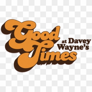 Good Times At Davey Wayne's Logo Clipart