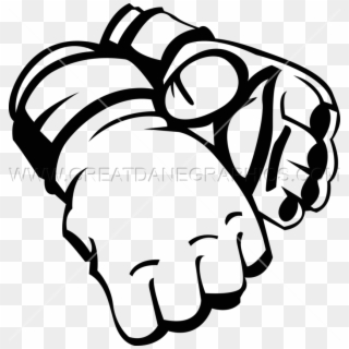 Mma Gloves Silhouette Png Clipart