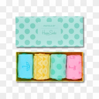 Happy Socks Pastel Gift Box Clipart